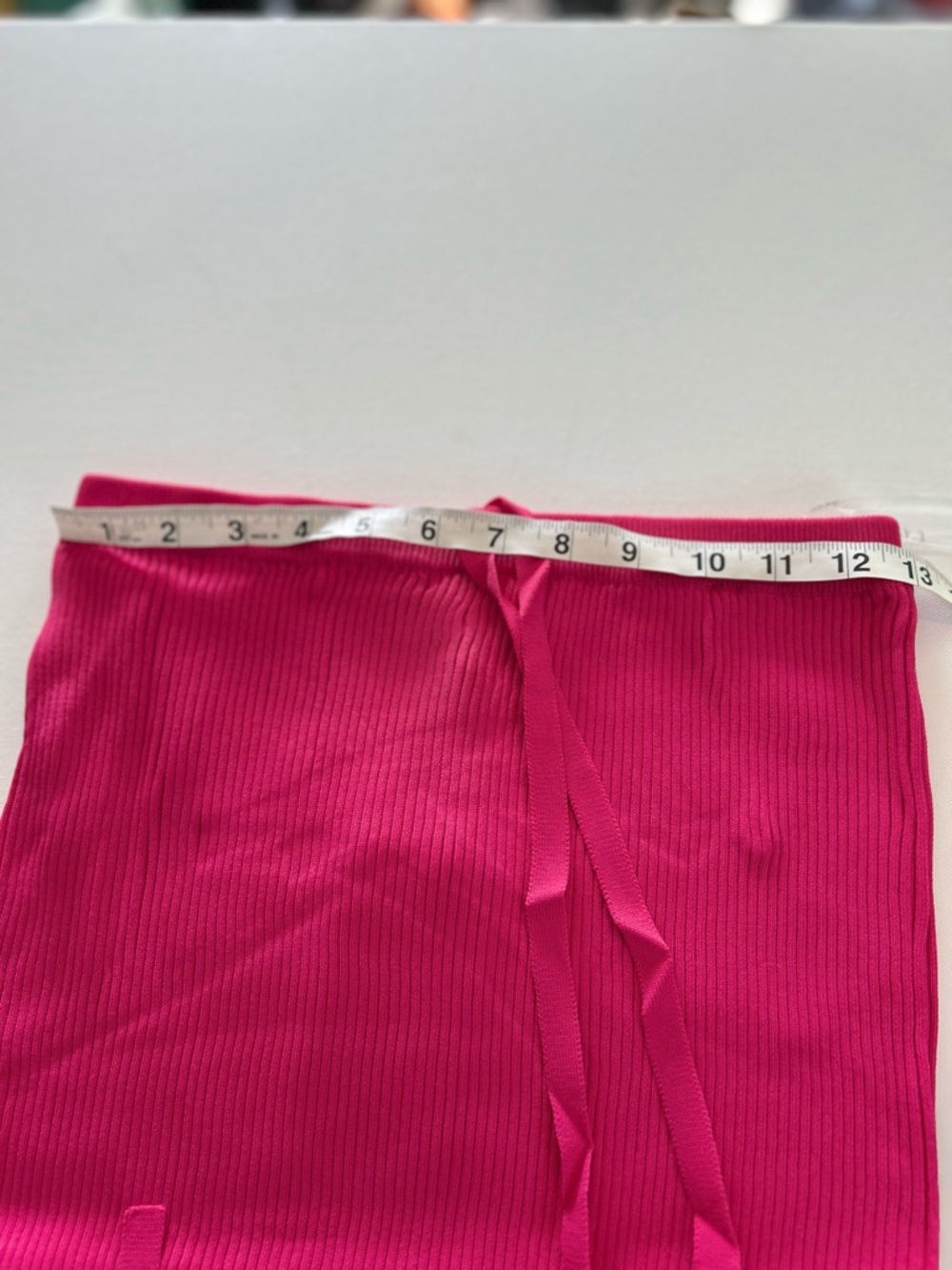 L'ATISTE Hot Pink Ribbed Knit Top and Skirt Set NWT - Picture 9 of 11